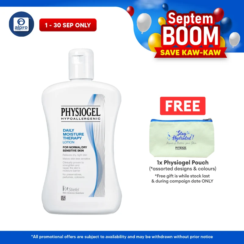 Physiogel Hypoallergenic Daily Moisture Therapy Lotion (200ml) | Helps Repair and Restore Skin Natural Moisture
