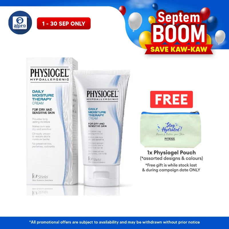 Physiogel Daily Moisture Therapy Cream 150ml | Promotes Long Lasting Moisturization
