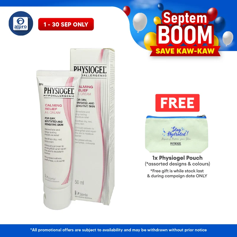 Physiogel Calming Relief A.i. Cream 50ml