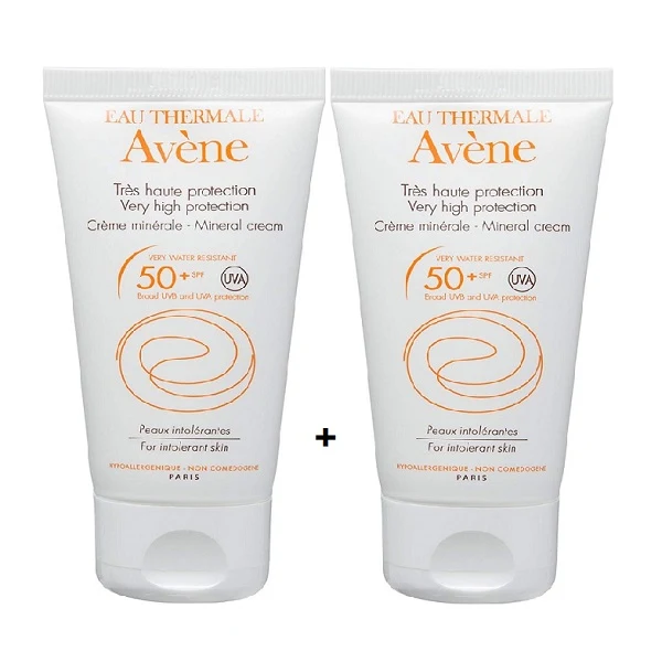 Avene 1+1 Spf 50 Vhp Mineral Cream 50ml