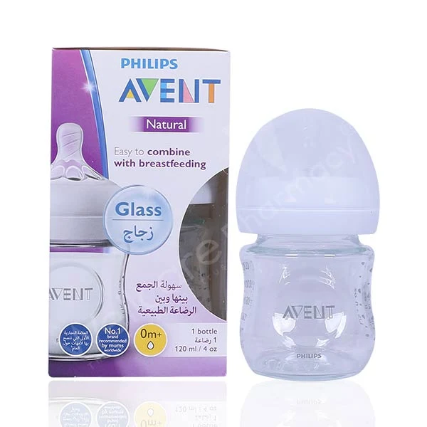 Avent Natural Feeding Bottle 120ml-Scf051/17