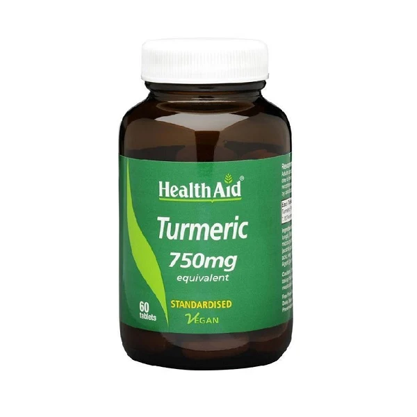 Healthaid Turmeric 750mg Tablets 60'S