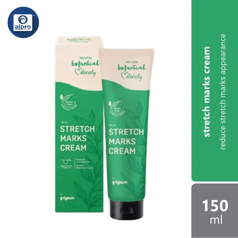 Pigeon Natural Botanical Maternity Stretch Marks Cream 150ml | Reduce the Appearance