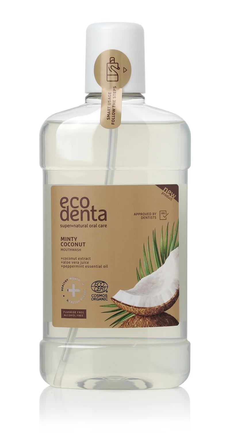 Ecodenta Suuvesi Minty Coconut 500ml