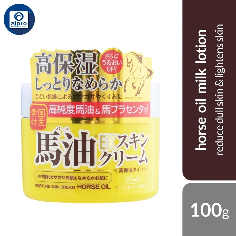 Loshi Moist Aid Ex Skin Cream BA 100g | Reduce Dull Skin & Lightens Skin