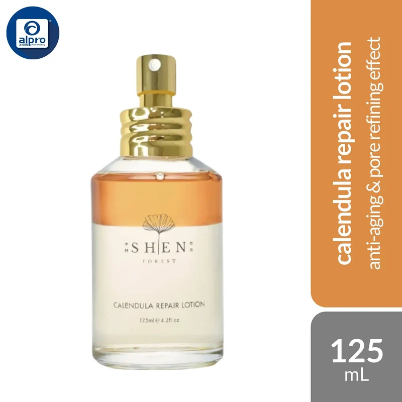 Shen Calendula Repair Lotion 125mL | Anti-Aging & Pore Refining Effect