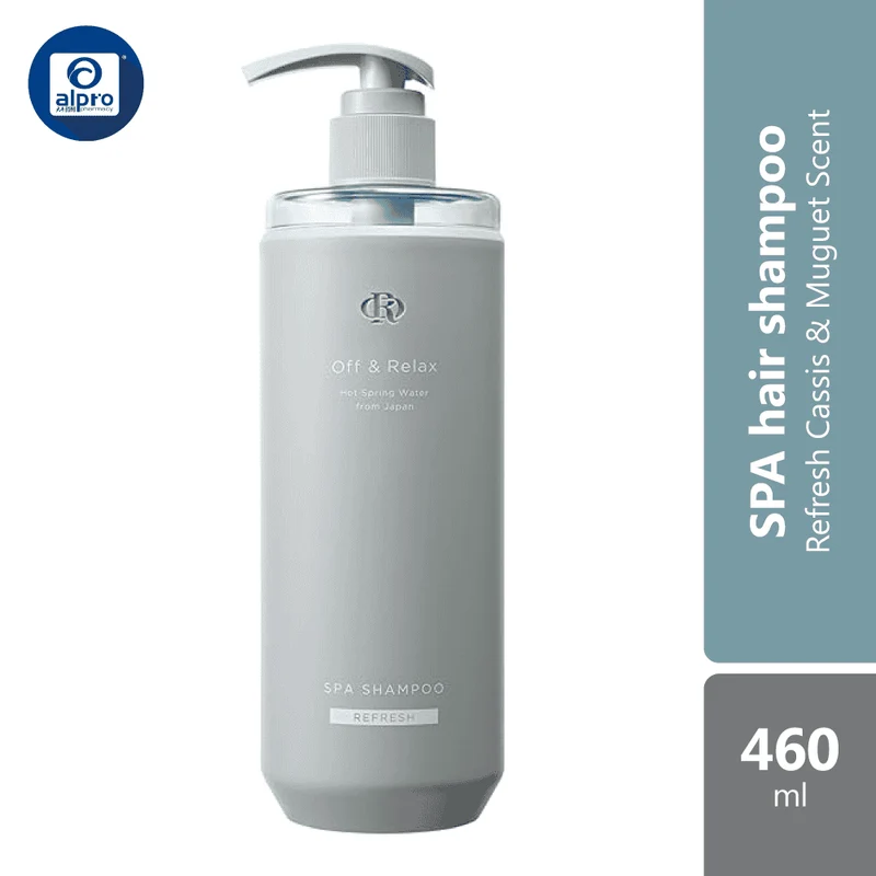 Off & Relax Spa Shampoo Refresh Cassis & Muguet Scent 460ml | Refreshing