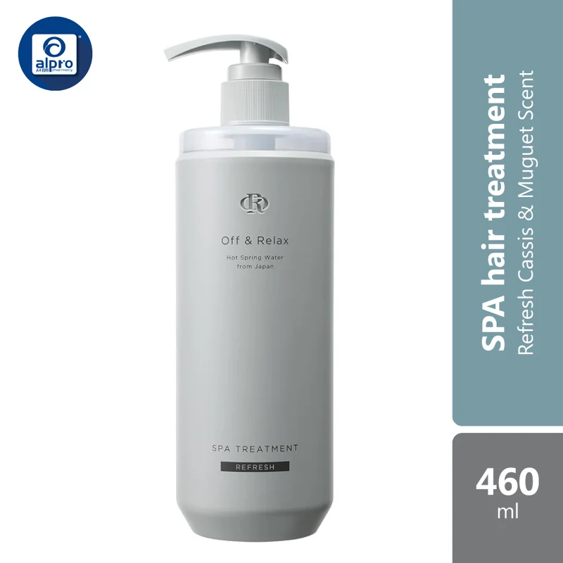 Off & Relax Spa Hair Treatment Refresh Cassis & Muguet Scent 460ml | Moisturizing
