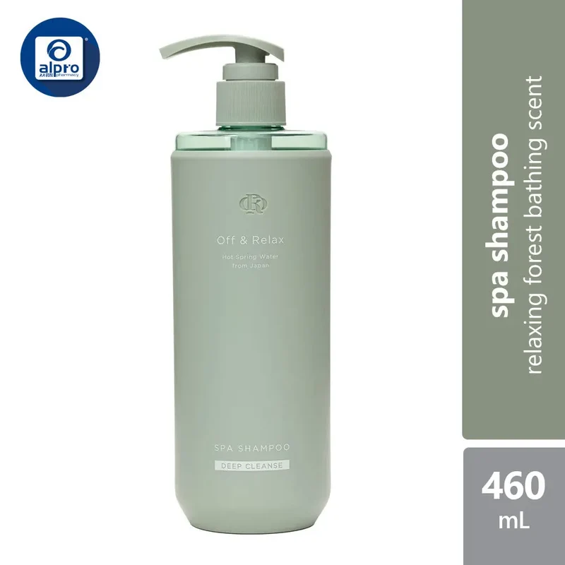 Off & Relax Sakura Limited Set Spa Shampoo 260ml + Hair Treatment 260ml | Moisturizes the Hair
