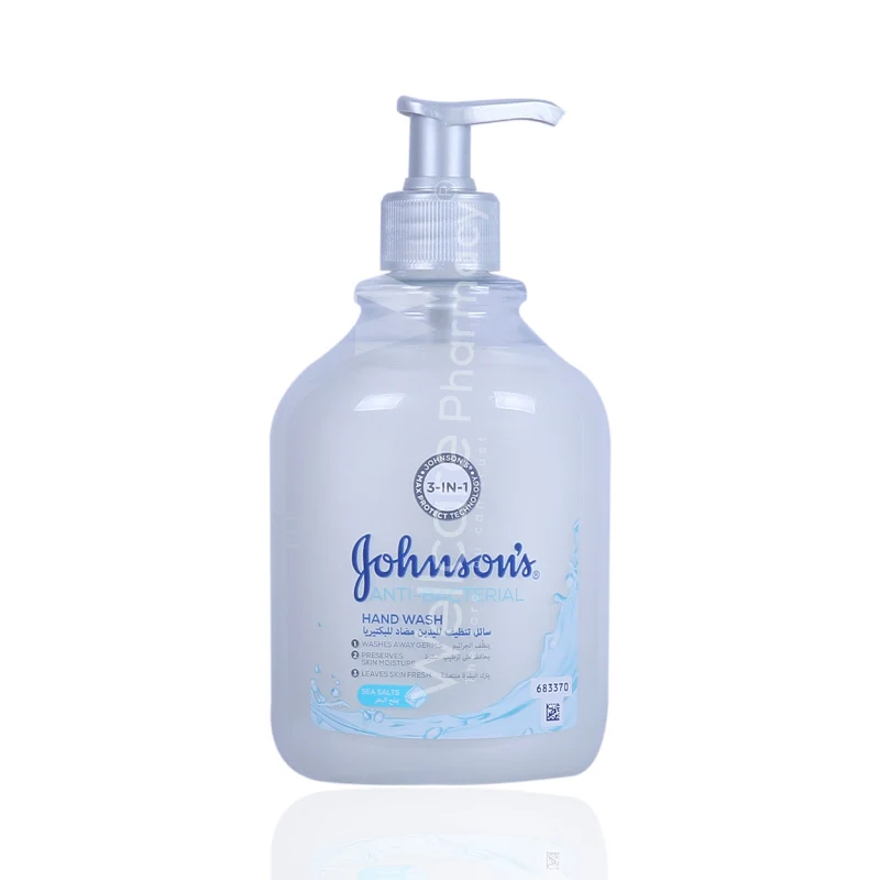 Johnsons Anti Bacterial Hand Wash -Sea Salt 500ml