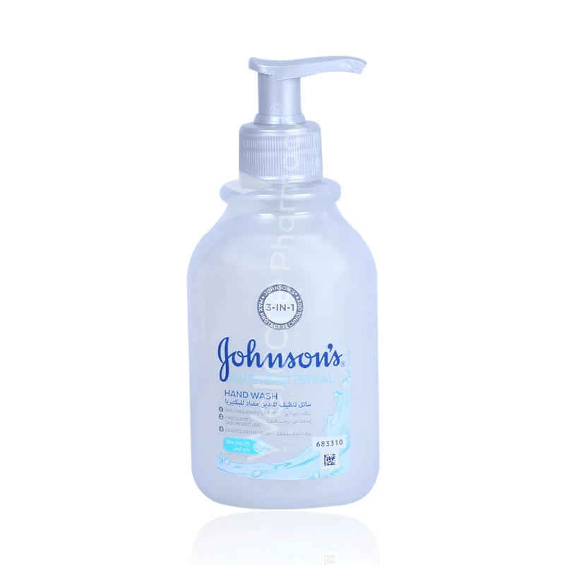 Johnsons Anti Bacterial Hand Wash -Sea Salt 300ml