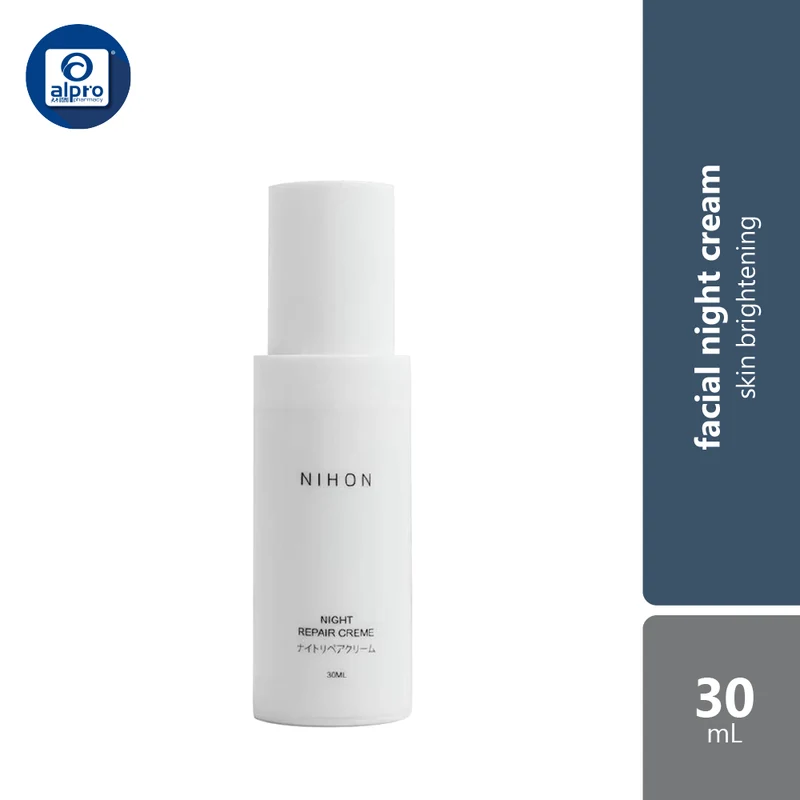 Nihon Night Repair Creme 30ml | Suitable For Dry And Combination Skin