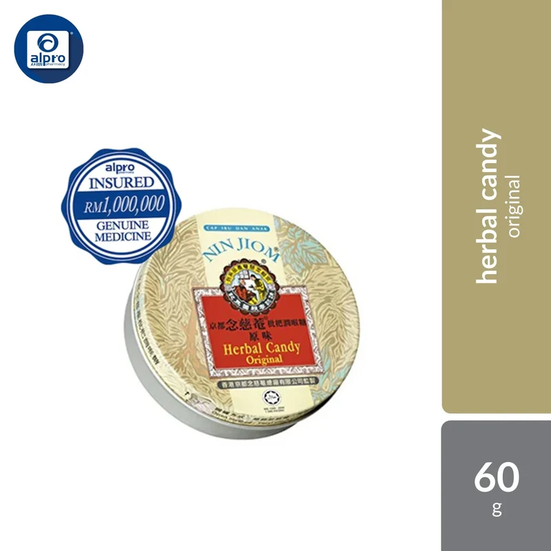 Nin Jiom Herbal Candy Original 60g
