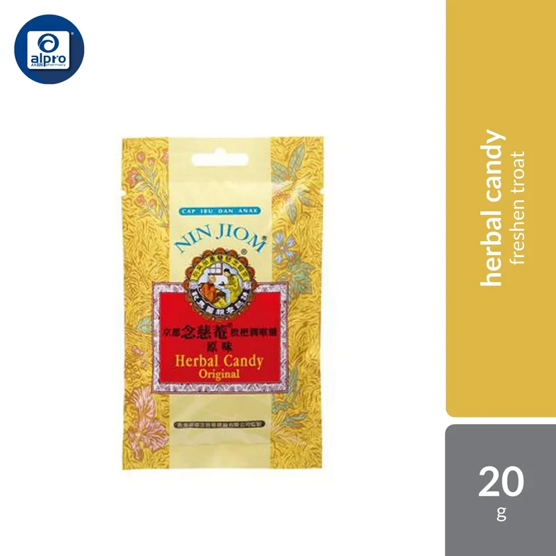 Nin Jiom Herbal Candy Original 20g x 24s