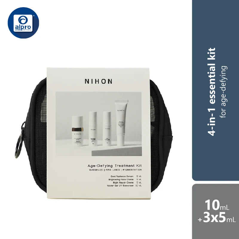 Nihon Age-defying Treatment Kit Set Of 4 | For Aging Skin