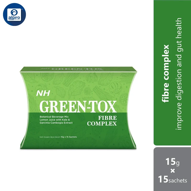 NH Green Tox Fiber Complex 15g ×15s | Improve Digestion and Gut Health