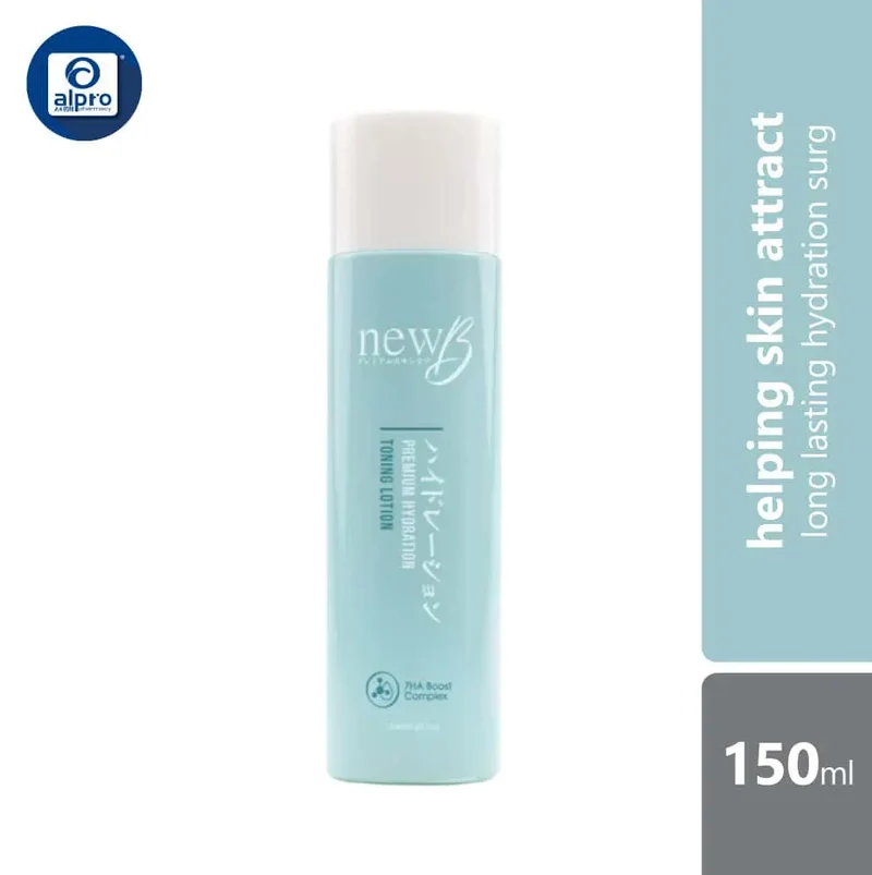 newb Premium Hydration Toning Lotion 150ml | Contains Hyaluronic Acid And Fucogel
