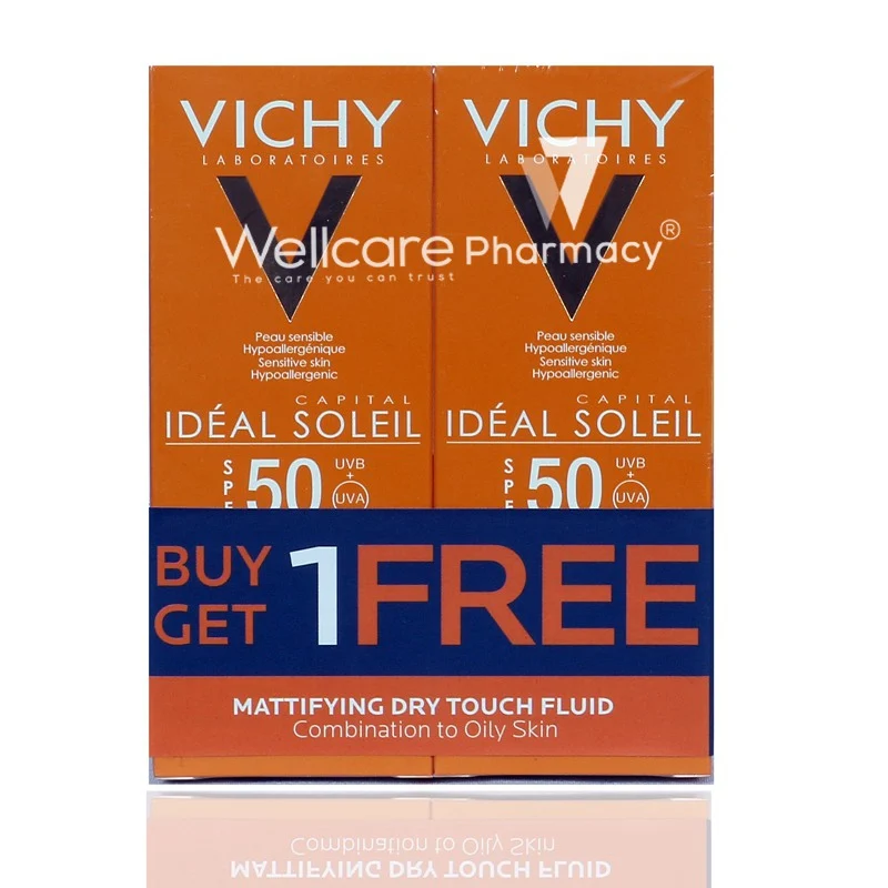 Vichy 1+1 Is Dry Touch Fluid Bb Spf50+ 50ml