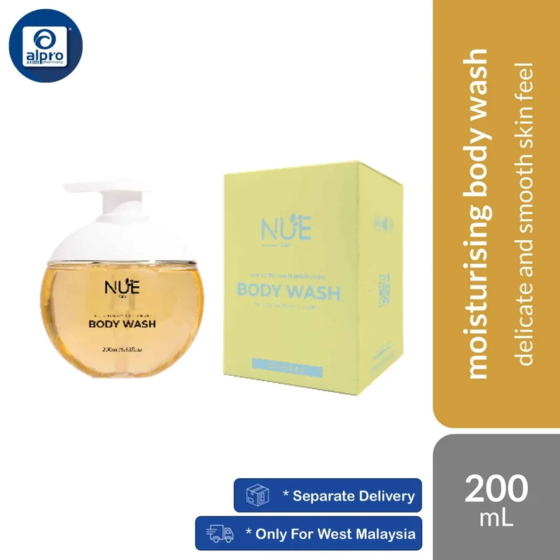 NUE True Me Fragrance Moisturizing Body Wash 200mL | Delicate and Smooth Skin Feel