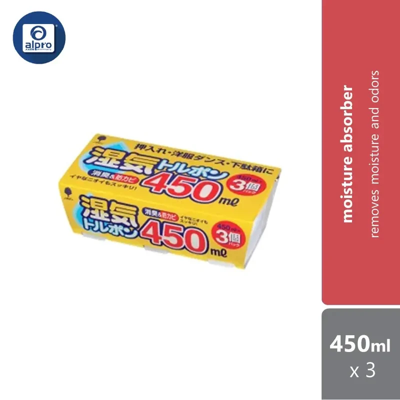 Novopin “Shikke-Torupon” Moisture Absorber 3 x 450ml