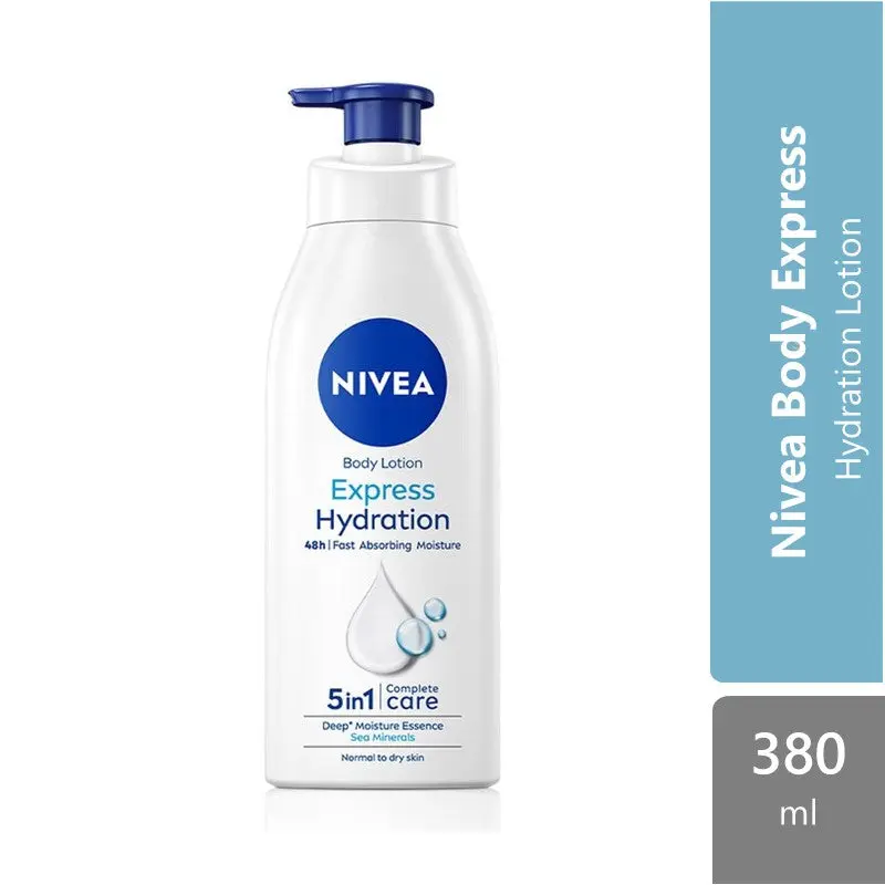 Nivea 98942 Express Hydration Body Lotion 380ml | Hydration Lotion