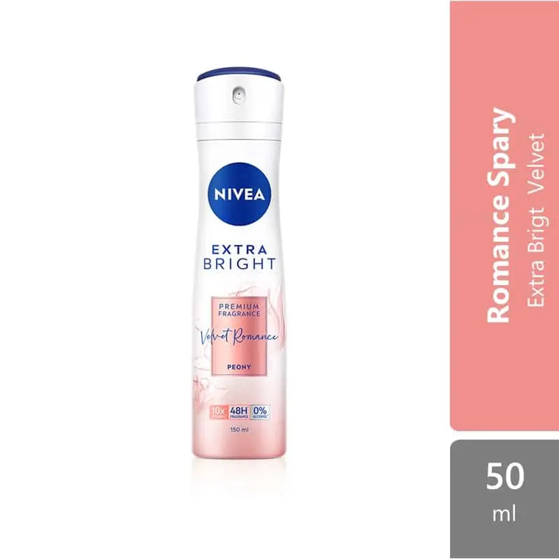 Nivea 98542 (F) Extra Bright Miracle Sweet Ro 50ml (New)