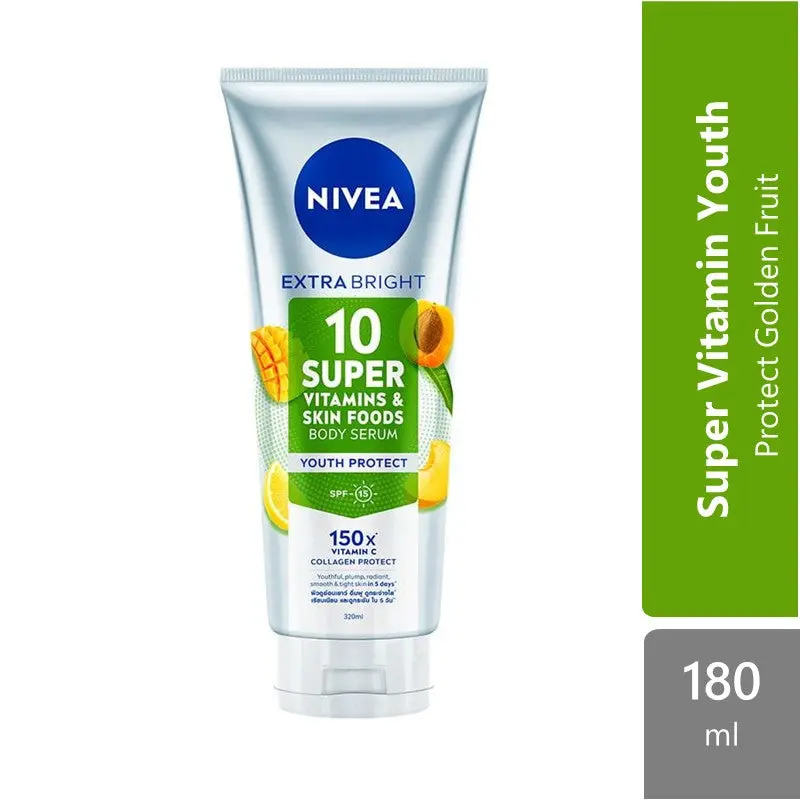 NIVEA 93771 SUPER VITAMIN YOUTH PROTECT GOLDEN FRUIT 180ML