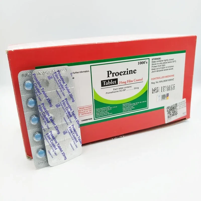 PROEZINE (PROMETHAZINE) 25MG TAB 10S