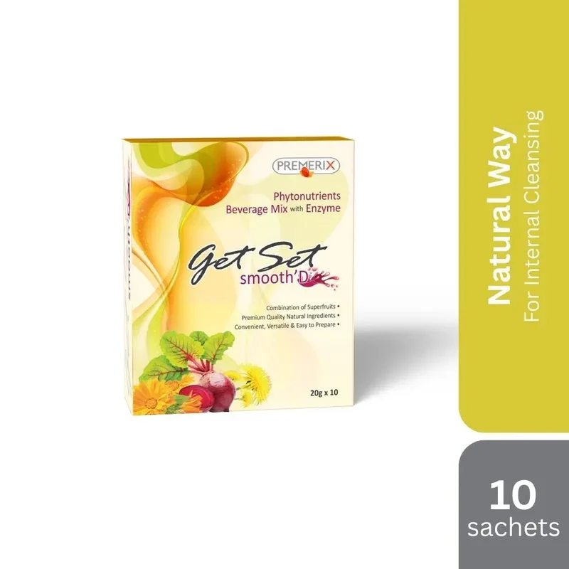 Premerix Getset Smooth'D 10s | Natural Way To Internal Cleanse
