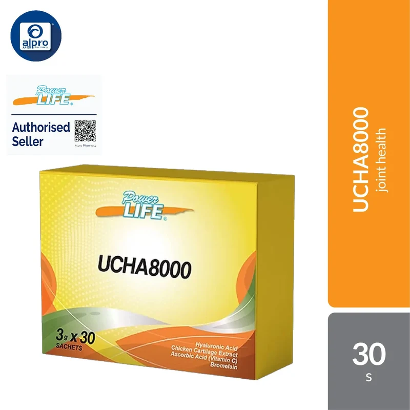 Powerlife UCHA8000 3g 30s | Individually Packed Sachets