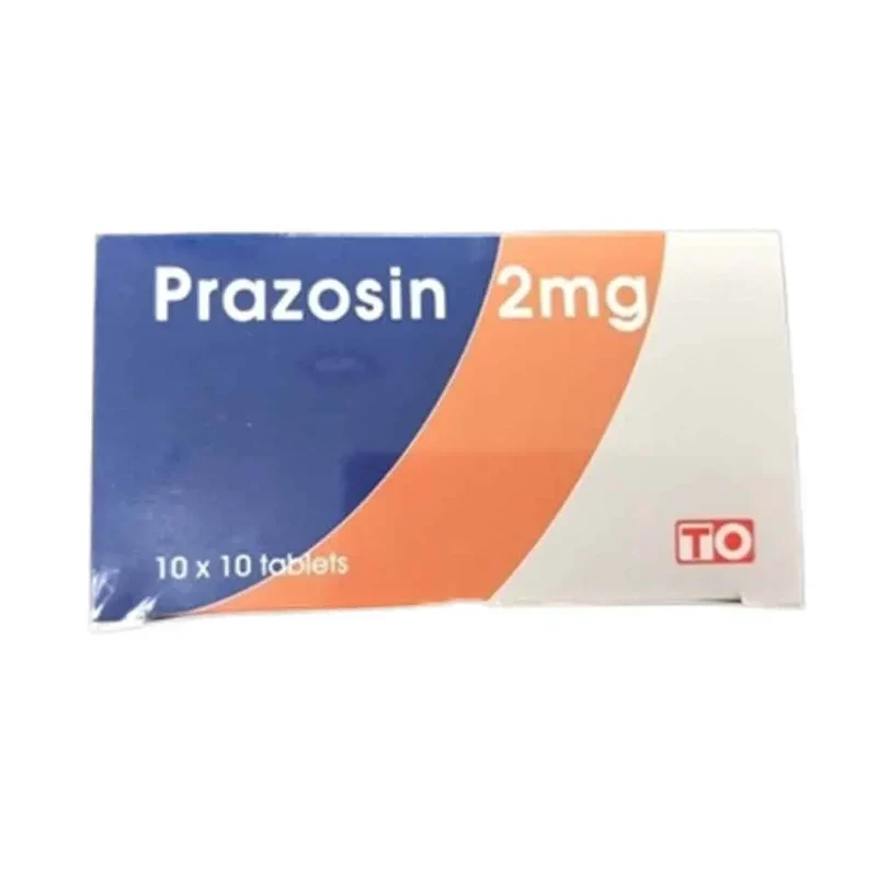 PRAZOSIN 2MG TAB 10S