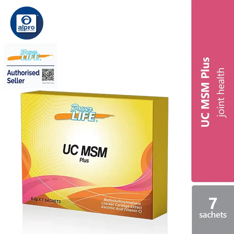 Powerlife UC MSM Plus 7s x 6.2g