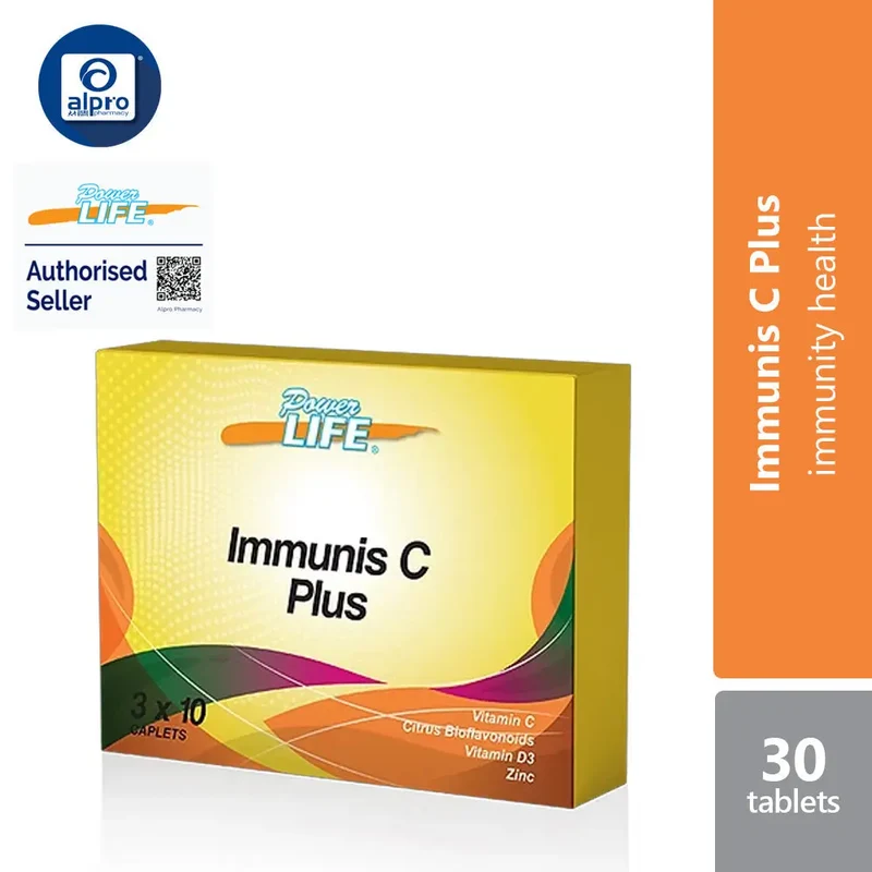 Powerlife Immunis C Plus 3 X 10s | Daily Immune Support