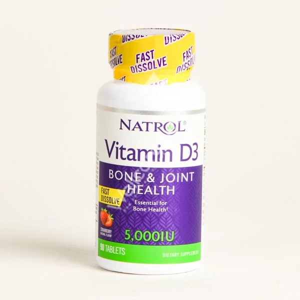 Natrol Vitamin D3 5000iu Tablets 90'S