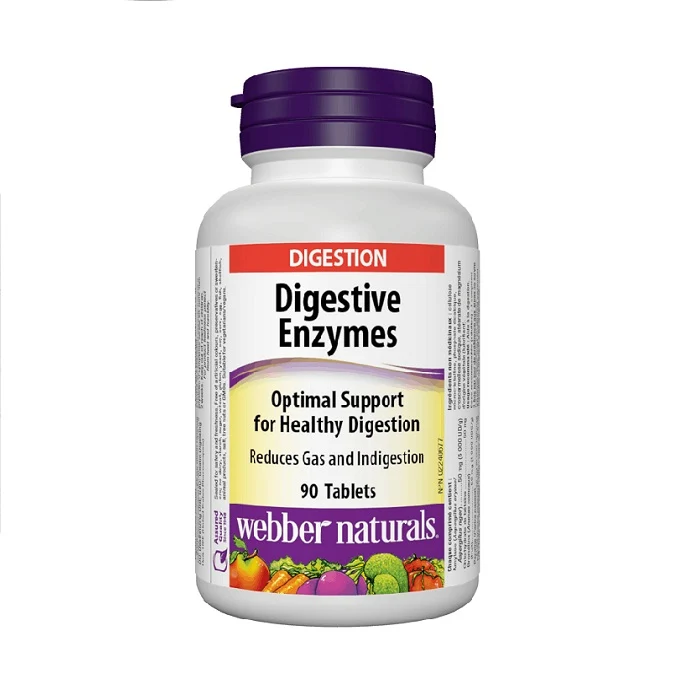 Webber Natural Digestive Enzymes Tablet 1x90'S