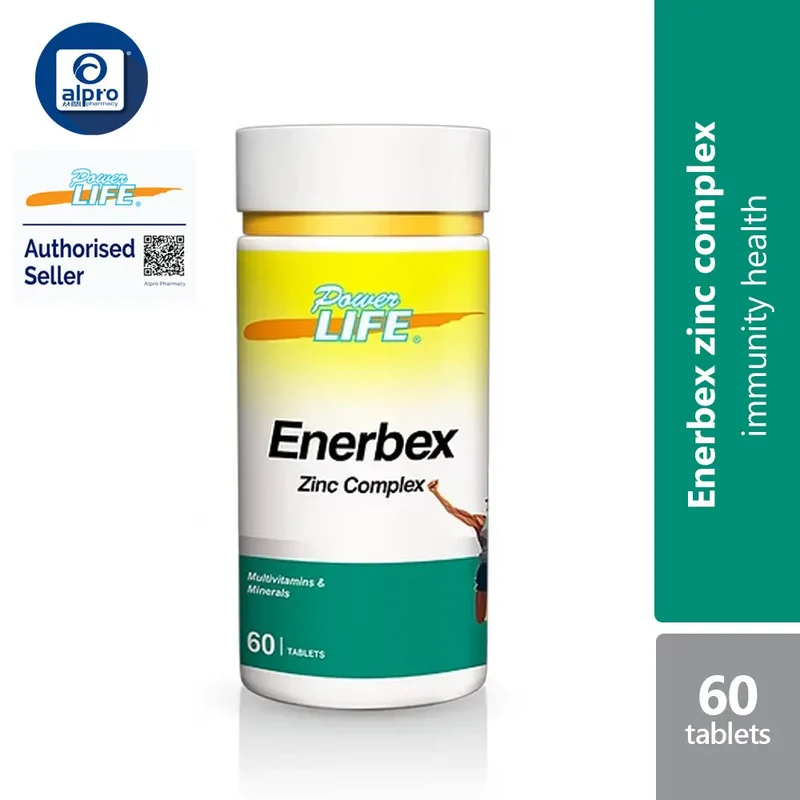 Powerlife Enerbex Zinc Complex 60s