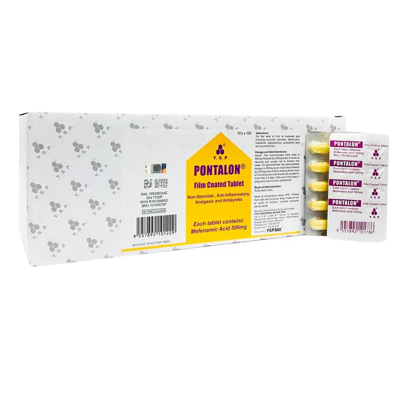 #PONTALON 500MG 10S