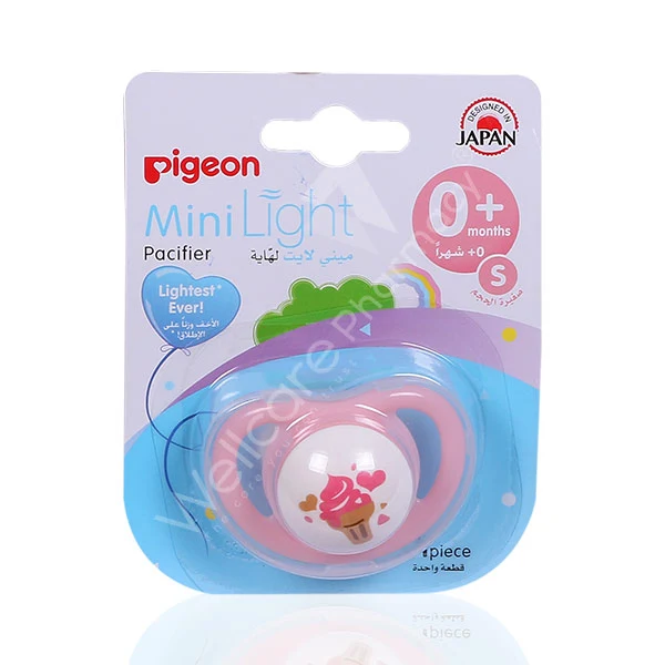 Pigeon Minilight Pacifer Single 0 Months Plus Girl Ice Cream