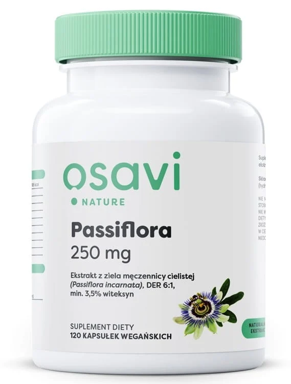 OSAVI Passiflora-Extrakt 250 mg (120 Kapseln).