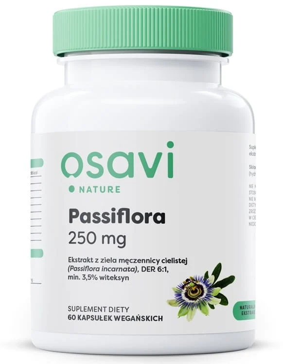 OSAVI Passiflora-Extrakt 250 mg (60 Kapseln).