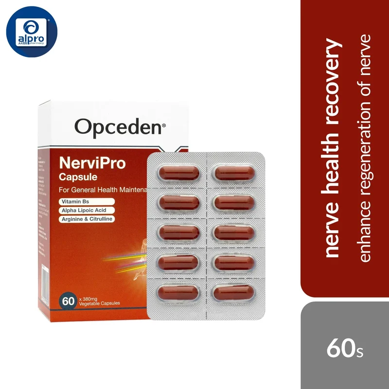 Opceden NerviPro Capsule 380mg 60s | Enhance Regeneration of Nerves