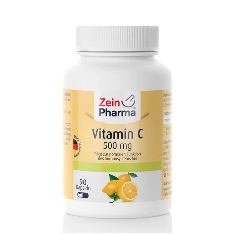 Zein Pharma Vitamin C 500mg Capsules 90'S