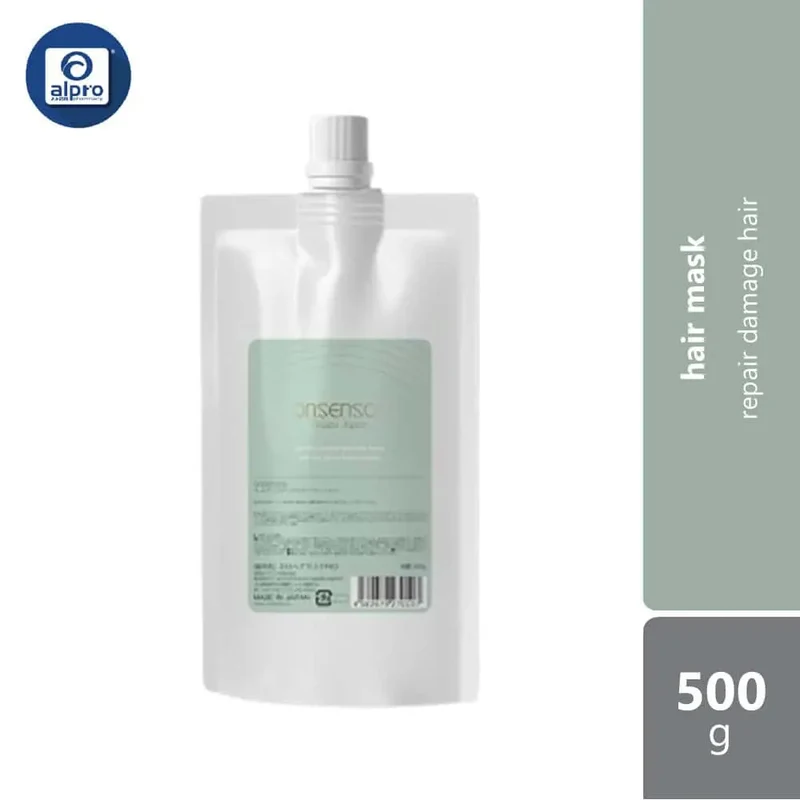 ONSENSOU Golden Silk Hair Mask 500g | Repairs Damage Hair