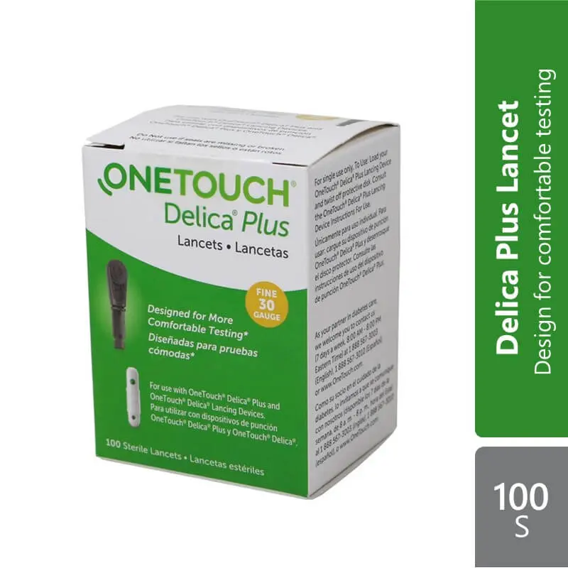 One Touch Delica Plus Lancet 30g 100s