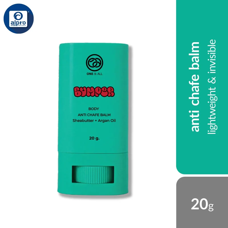One And All Bumper Body Anti Chalfe Balm 20g | Lightweight & Invisible