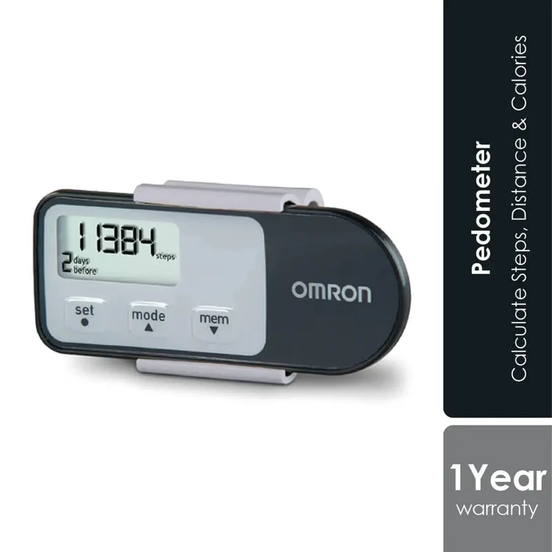 Omron Pedometer HJ-321 | Calculate Steps, Distance & Calories