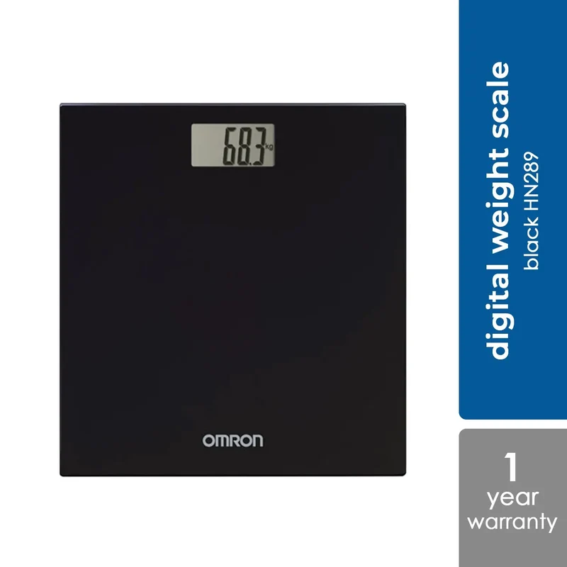 Omron Digital Weight Scale Hn289 (black)