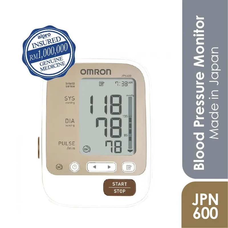 Omron Automatic Blood Pressure Monitor Jpn 600 Deluxe