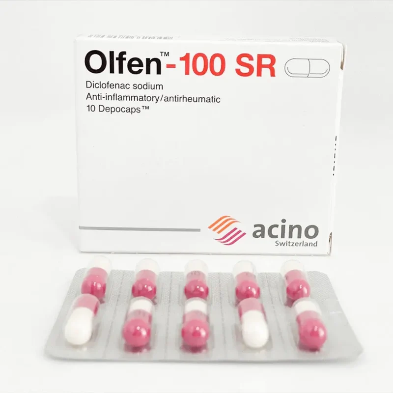 OLFEN-100 SR DEPOCAPS 10S