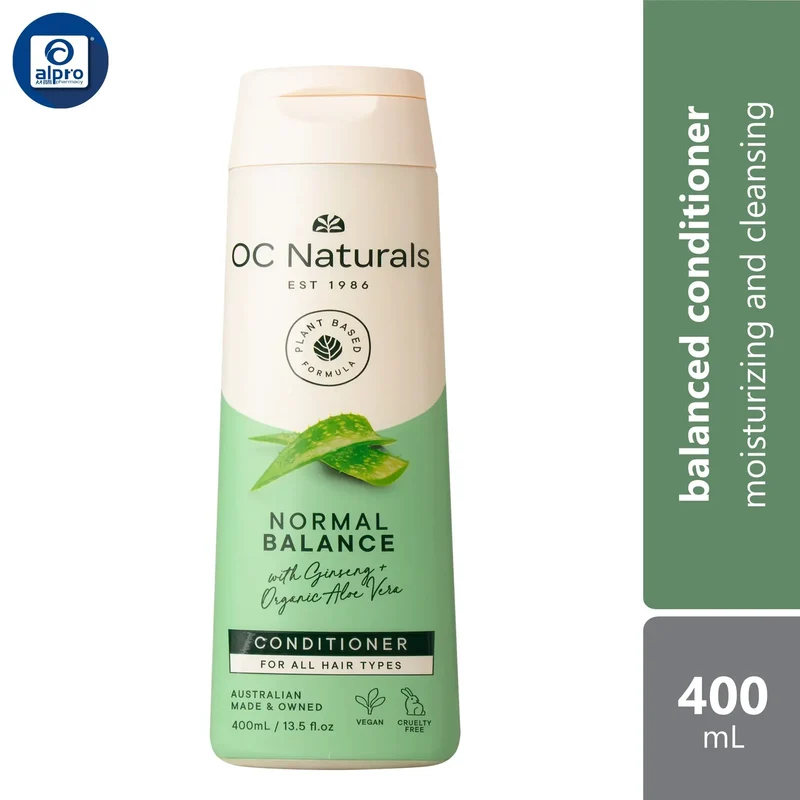 OC Naturals Normal Balance Conditioner 400mL | Moisturizing and Cleansing